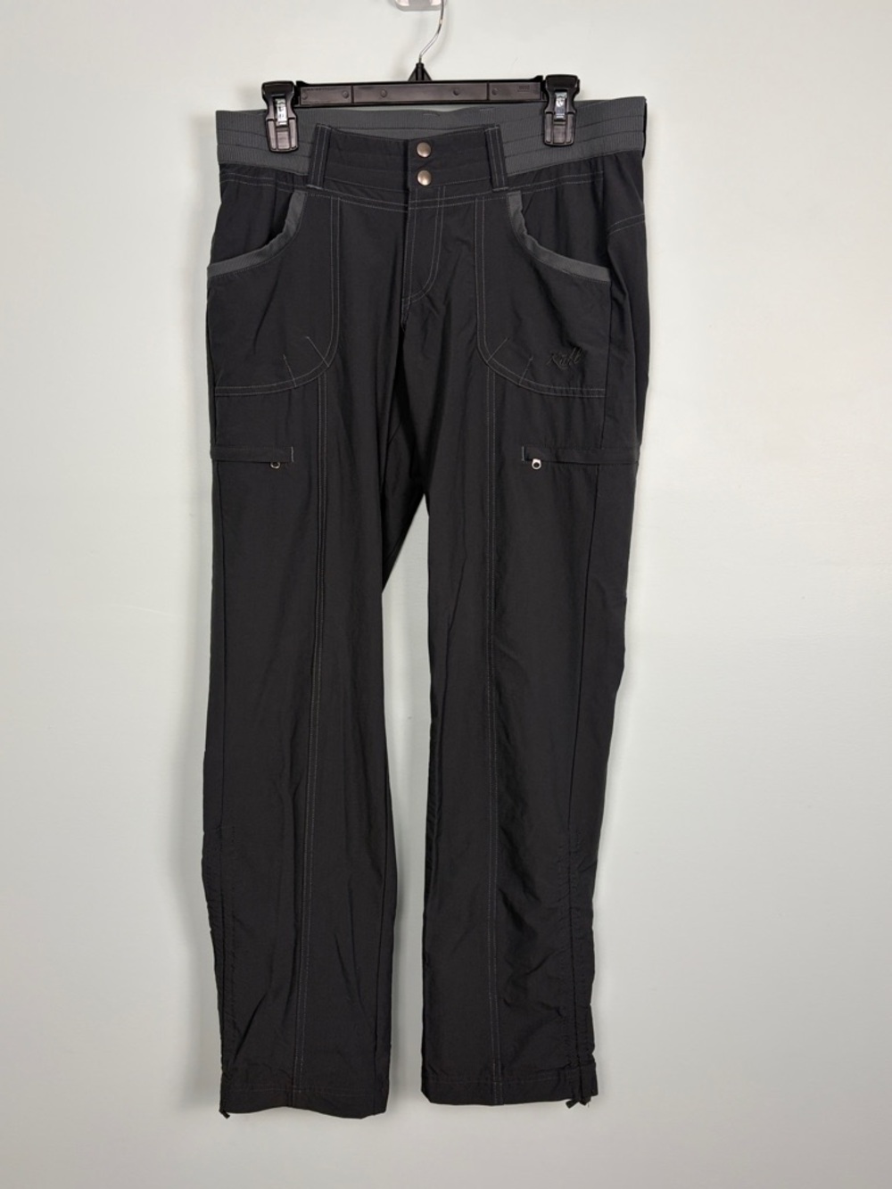 Kuhl Born In The Mountains Women’s 8 Gray Utility Outdoor Casual Pants Cargo - Picture 1 of 10